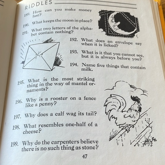 Jokes & Riddles A Platt & Munk Fun Time Book Vintage - Picture 5 of 10